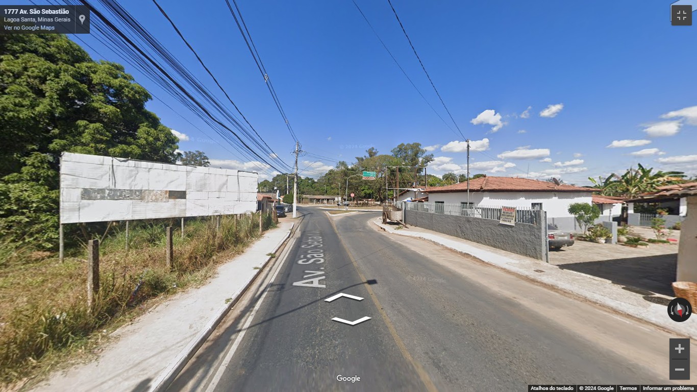Painel outdoor Av. São Sebastião – Campinho iluminado (9x3) em Lagoa Santa, MG