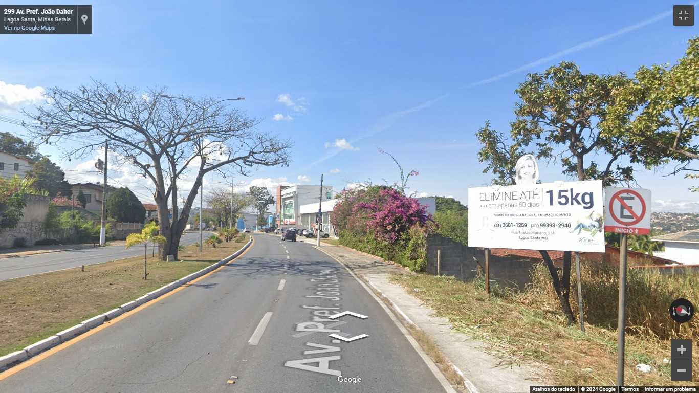 Painel outdoor Av. João Daher – (5x2,5) II em Lagoa Santa, MG