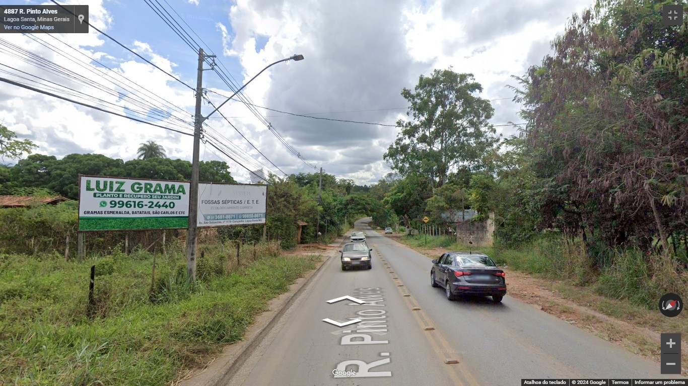 Painel outdoor Av. Pinto Alves – Campinho (10x2,5) em Lagoa Santa, MG