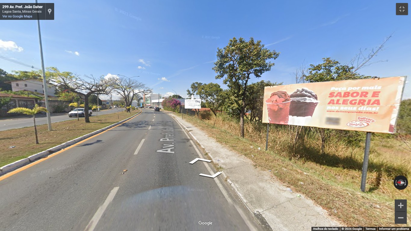 Painel outdoor Av. João Daher – (5x2,5) em Lagoa Santa, MG